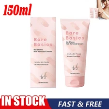 Bare Basics No- Shave Hair Removal Cream, Friendly No Harsh Chemicals H OT
