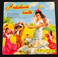Paquito Simon Y Juan Garcia - Andalucía Baila Vinyl 7