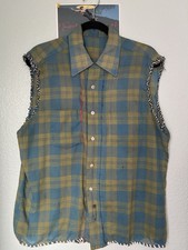 DUANE PETERS PUNK ROCK SKATE VINTAGE mens BUTTONDOWN barracuda BABY1 SZ M 1956