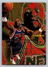 1995-96 Fleer Benoit Benjamin #113 New Jersey Nets Basketball NBA Center Card