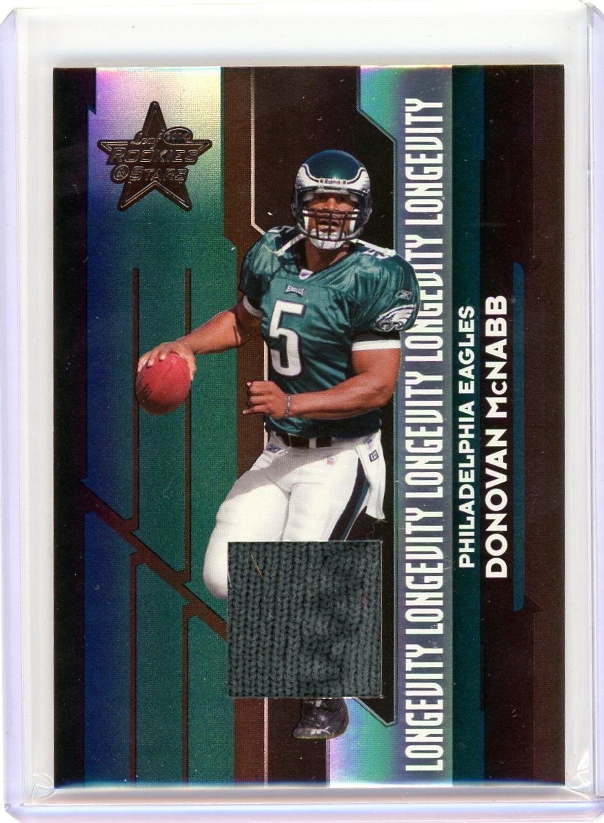 2006 Rookies & Stars Donovan McNabb #79 Longevity Jersey Black 17/25 Eagles