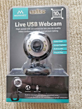 Merkury Innovations WebcamM-WC310 1.3MP USB 2.0 w/10x Digital Zoom Sealed