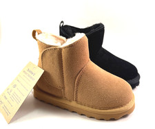 BearPaw Ruthie Toddler Unisex Suede Wool Blend Bootie Choose Sz/Color