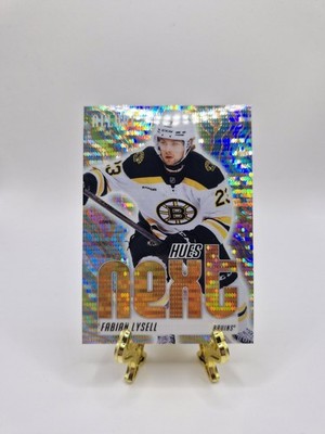 2025-26 Allure Fabian Lysell Hues Next Orange Spectrum /299 Boston Bruins