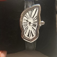 Dali Paris Crash Melting Vintage Watch Rare French Homage Irregular Waterproof 1