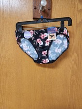 Maidenform Barely There Invisible Look Foral Bikini Panty. XL. NWT.