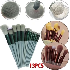 13pcs Makeup BRUSHES Kit Set Powder Foundation Eyeshadow Eyeliner Lip Brush NEW