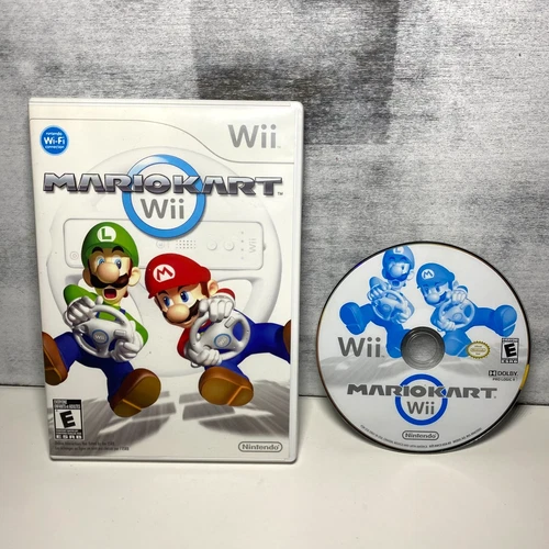 Mario Kart Wii (Nintendo Wii, 2008) Case and Disc, NO Manual