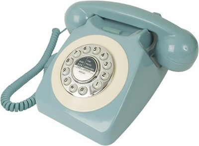 Benross 44540 Classic Retro Telefon / Vintage Style Schnurgebundenes Telefon / Classic Klingel 