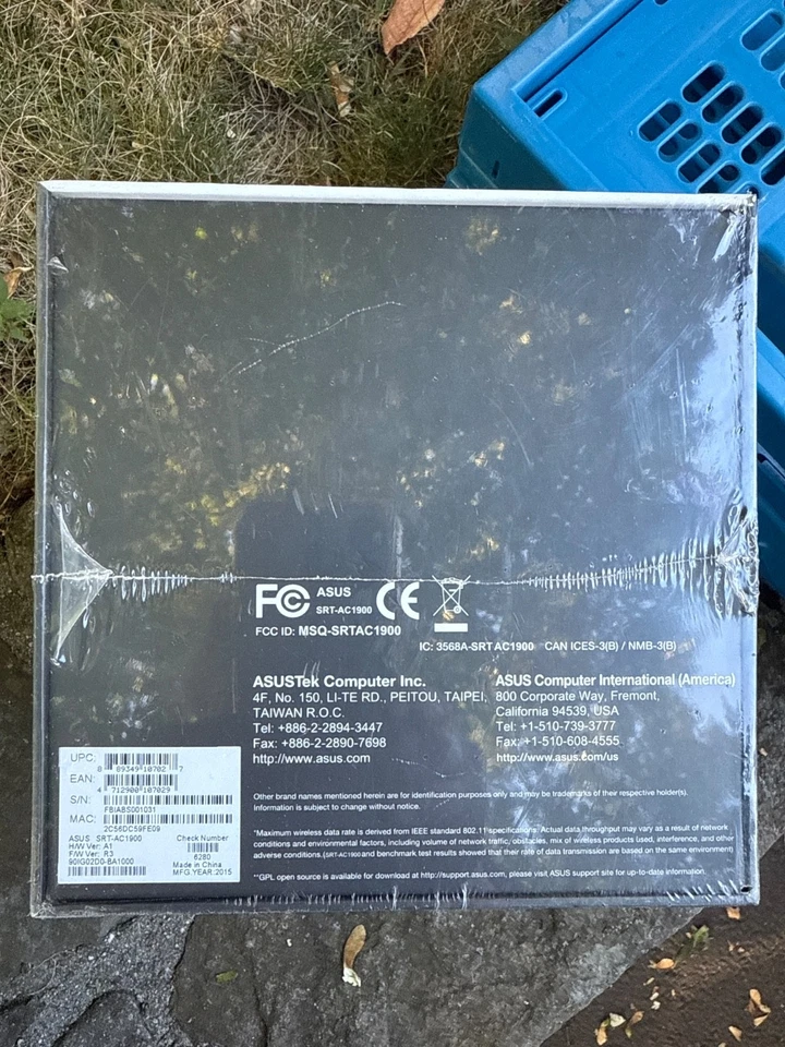 ASUS Google OnHub SRT-AC1900 WiFi Wireless Router Black AC1900 NEW SEALED - Image 3 of 3