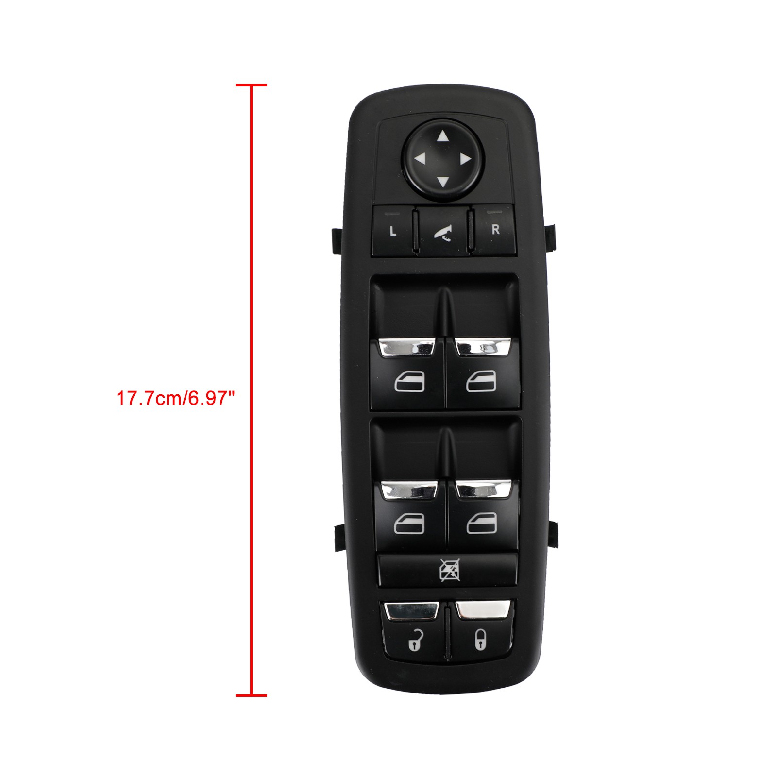 Driver Side Master Power Window Switch 670010305 for Maserati Ghibli 2014-18