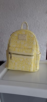 Disney Loungefly Winnie Puuh Backback Mini gelber Rucksack brandneu neu mit Etikett