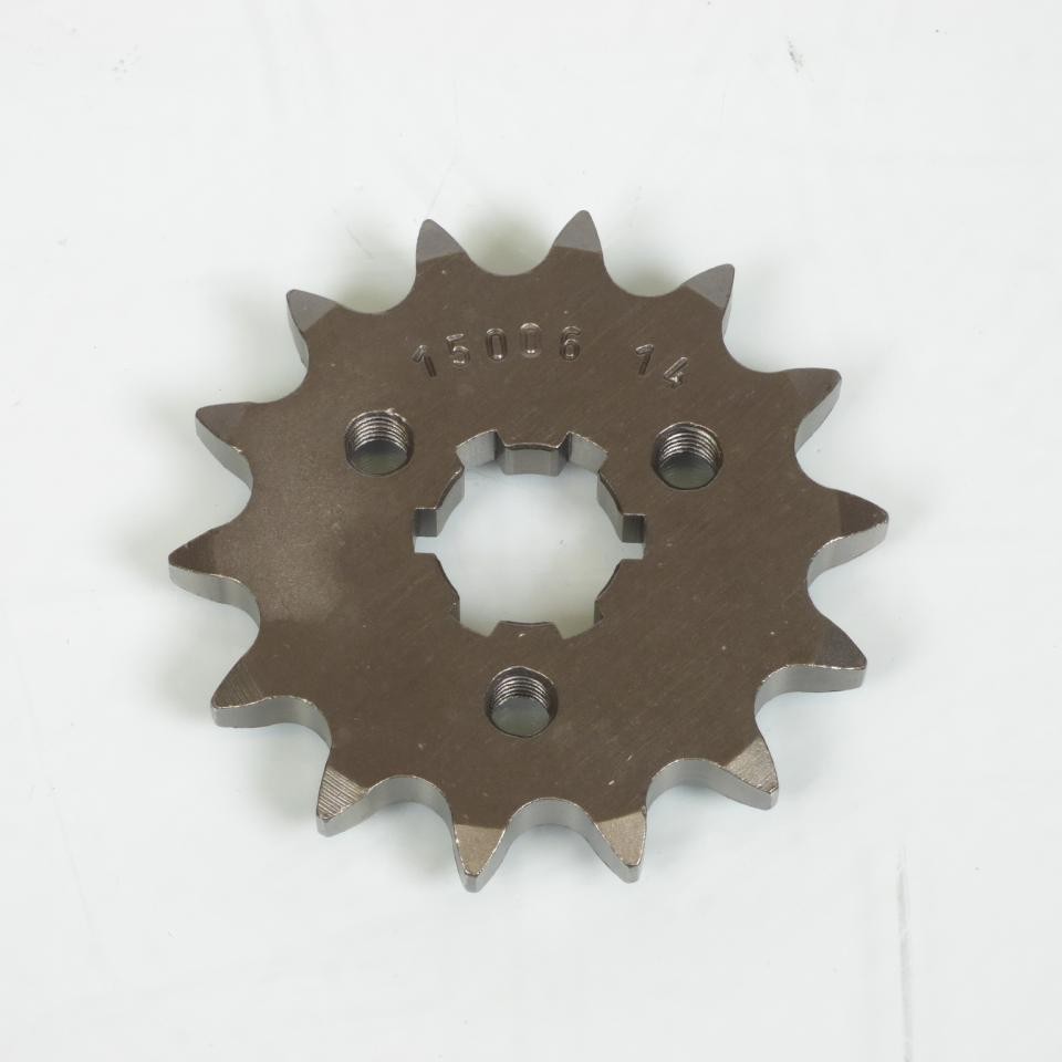 Pignon 14 dents Esjot pour moto Kawasaki 125 KH de 1977 à 1998