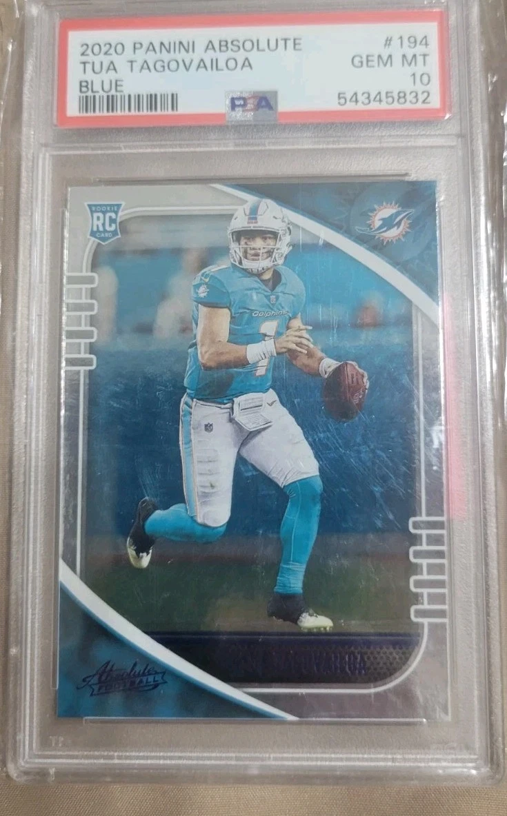 Tua Tagovailoa Panini Absolute #194 Blue