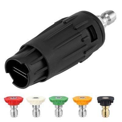 #ad Pressure Washer Tips Adjustable Pressure Washer Nozzle with 5 Spray Nozzle T... $24.40