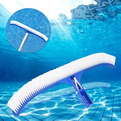 18in Swimming Pool Wall Bottom Cleaning Brush Swimming Pool Cleaning Tool Access