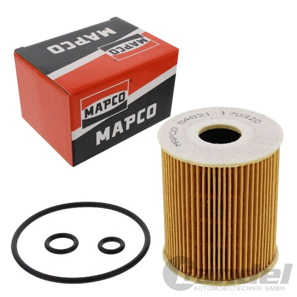 Mapco ÖLfilter Passend FüR Seat Ibiza Skoda Fabia Roomster VW Polo | 64821-image