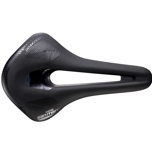 Selle San Marco Aspide Noire – Modèle Ouvert Dynamique étroit – 205901MN401