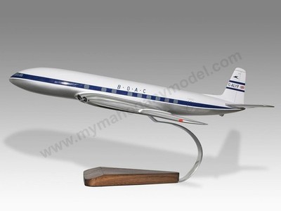 De Havilland DH.106 Comet 1 BOAC Desk Wood Airplane New Model Large Scale 1/100