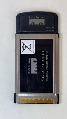Cisco Aironet PCMCIA WLAN-Karte 802.11 a/b/g (gebraucht)