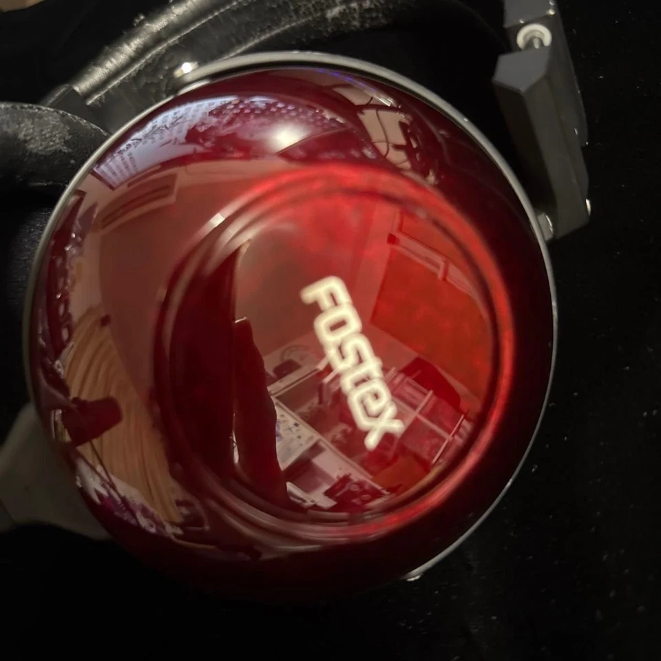 Fostex TH900 Rojo Alta Resolución Auriculares Sobre la Oreja Cable Desmontable Servicio Foto 3 de 4