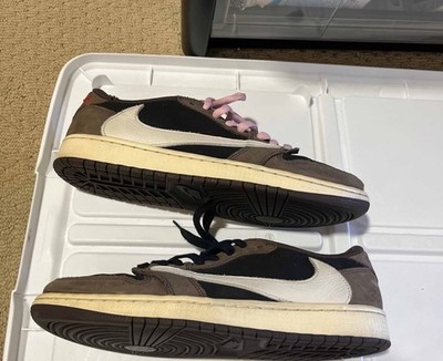 Nike Air Jordan 1 Low x Travis Scott Mocha Men's Size 9 - 2019 Cactus Jack OG SP