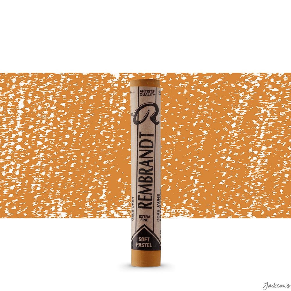 Royal Talens Rembrandt Soft Pastel Stick Yellow Ochre Artists Drawing