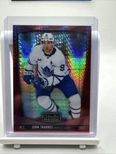 2024-25 OPC Platinum RED PRISM /199 John Tavares Hockey Card  Maple Leafs #80