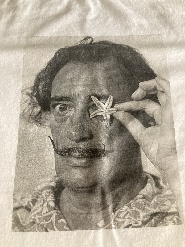 Dali Museum St Petersburg Florida White Graphic T-shirt Men S/M Art Salvador