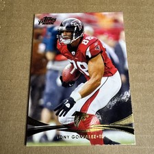 2012 Topps Prime Gold Tony Gonzalez #54 HOF 8z0