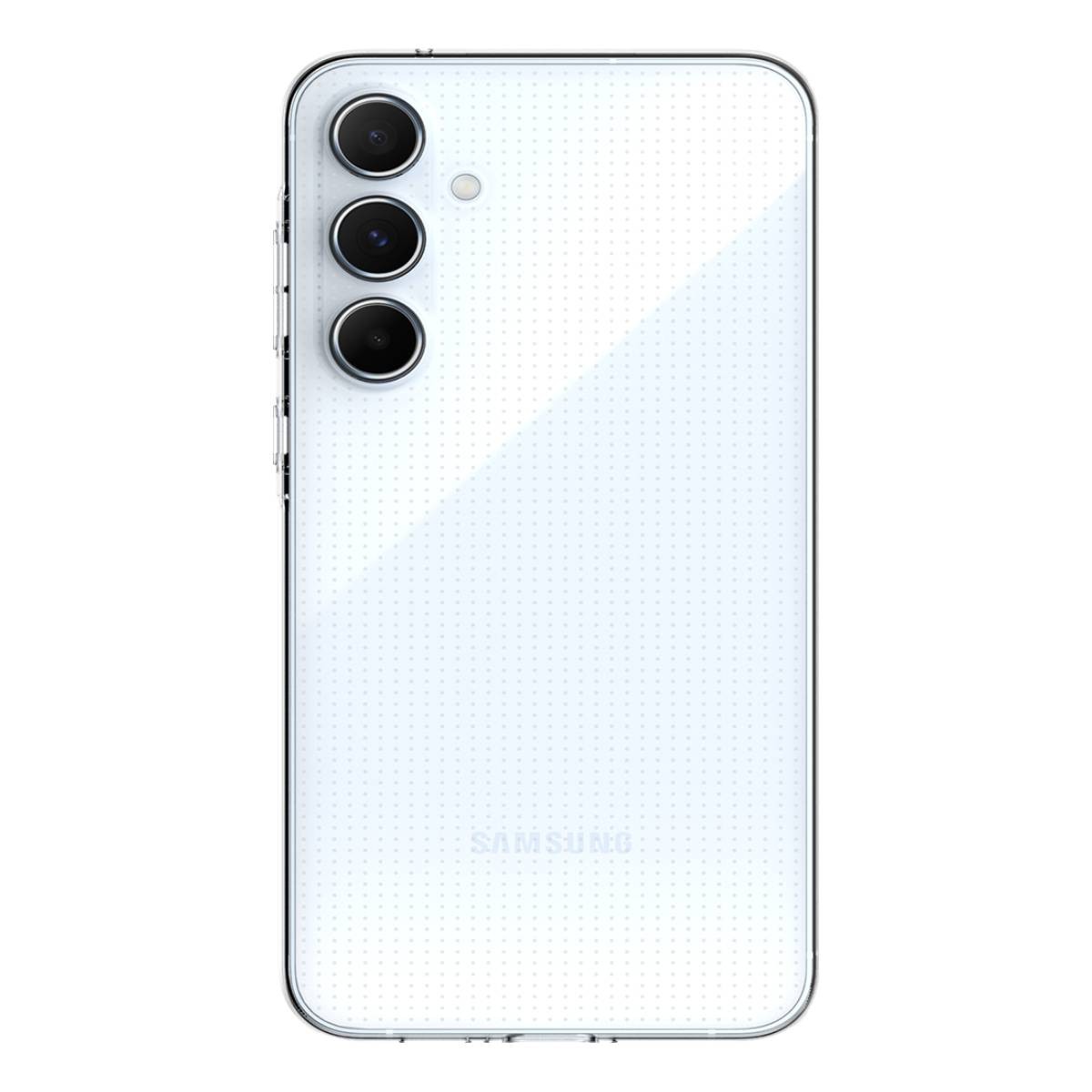 Coque Samsung Galaxy A55 5G transparente en silicone souple - 3