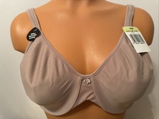 NWT Beauty by Bali Silky Smooth Lining Under Wire Bra 3383 Toffee Size 40B