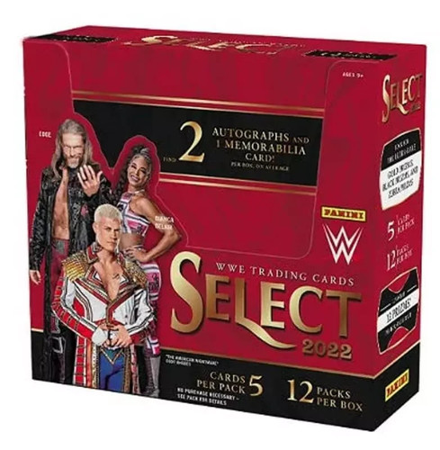 2022 PANINI SELECT WWE HOBBY BOX FACTORY SEALED SHIP NOW