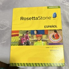 Rosetta Stone Homeschool Espa ol Spanish Latin America Levels 1-5