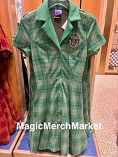 Universal Studios Her Universe Harry Potter Slytherin House Plaid Dress NWT
