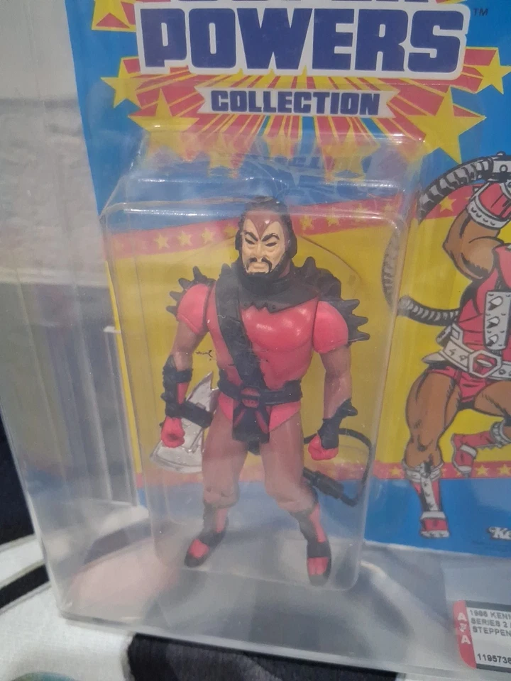 Kenner Super Powers Steppenwolf Serie 233 Espalda Grado AFA SIN USAR, EN CAJA Como Nuevo En Ca G1N Foto 3 de 4