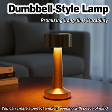 3 Color Led Table Lamp White Desk Vintage Lamps Nordic Touch Dimmable Bar Lights