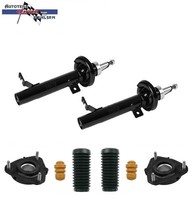 2 Gasdruck StossdÄMpfer + Staubschutzsatz + Domlager Vorne FÜR Ford / Mazda