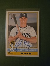 2025 Topps Heritage High Number Real One Autographs Jake Mangum #ROA-JM (AU, RC)