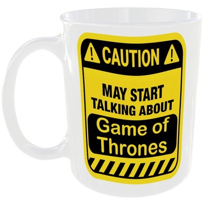 GAME OF THRONES TASSE LUSTIG VORSICHT FAN GESCHENK KAFFEE TEE TASSE SPRECHEN ÜBER TV SHOW
