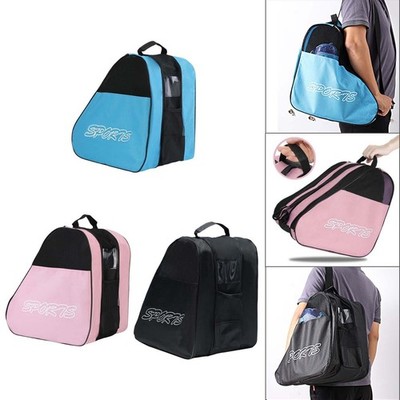 Roller Skates Bag, Ice Skate Bags Breathable Skating Bag, Large Capacity Skates