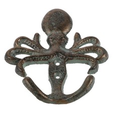Cast Iron Wall Hook Decorative Coat Kitchen Towel Hanger Hat Racks
