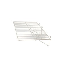 Econoco WTE-2412 12 x 23.5 in. Straight Shelf White Pack of 6