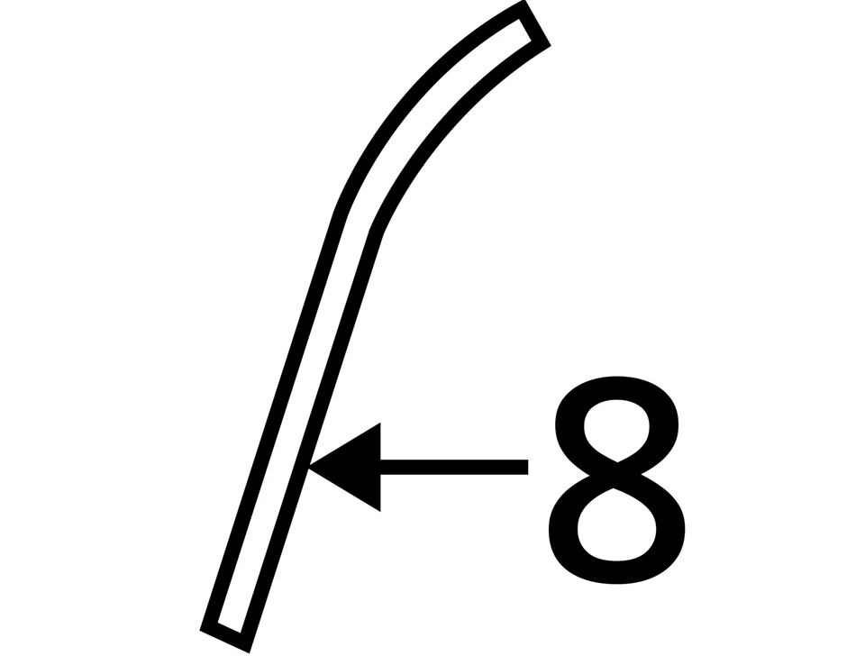 SE ADAPTA A 05-08 CHRYSLER PT CRUISER SELLO TRASERO 5127358AB - NUEVO OEM Foto 4 de 4