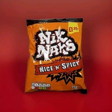 Nik Naks Nice 'N' Spicy Snack 20 x 75g -£24.99