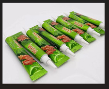Neha Herbal Fast Henna Mehandi Cones Natural Herbal Strong Dark RED Tubes 5 Pack