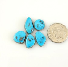 Natural Morenci Turquoise cabochons cabs Gemstones gems stones m377