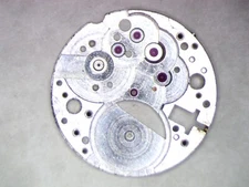 Longines 528 0100 Main Plate Parts, Repair