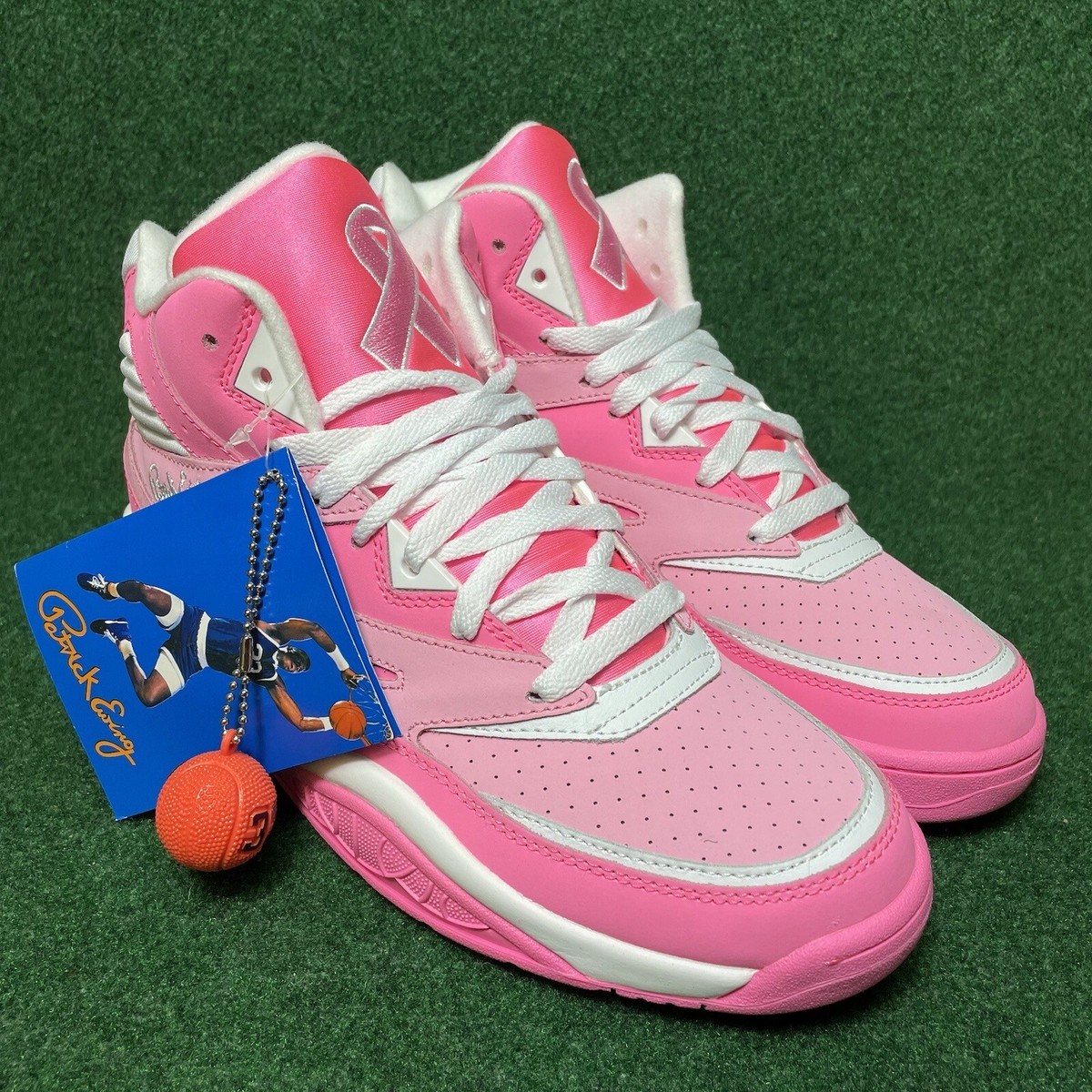 Sz 10 Patrick Ewing Sport Lite x Breast Cancer Awareness Pink