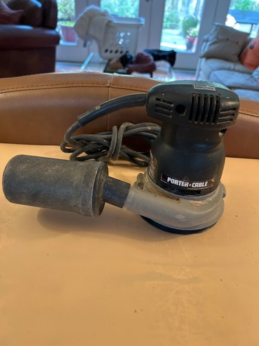 PORTER CABLE 334 Type 4 5" Random Orbit Sander Quicksand 120V 12000 OPM New Pad